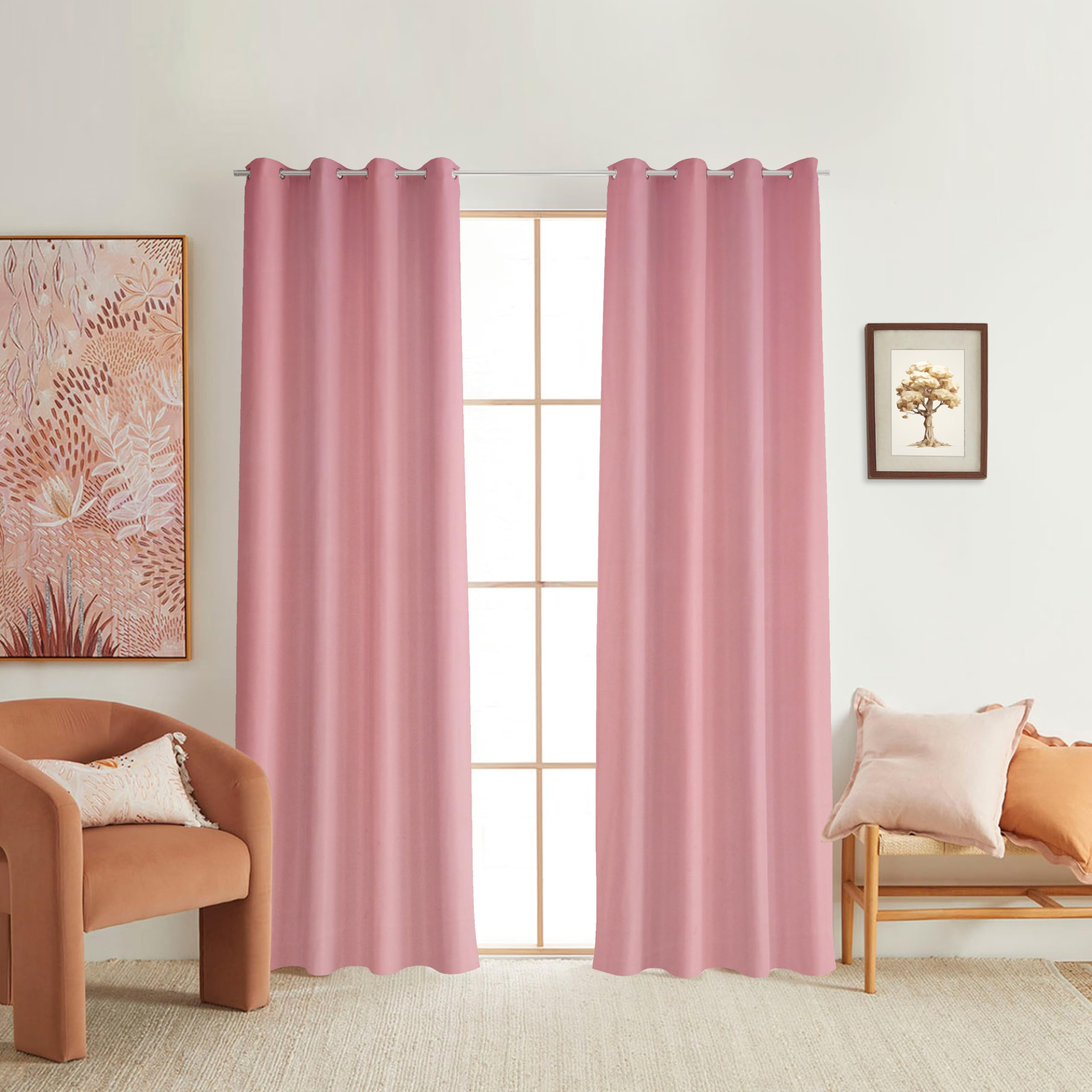 REDECOR Blackout Curtain for Bedroom and Living Room