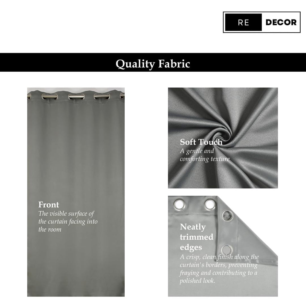 REDECOR Blackout Curtain for Bedroom and Living Room