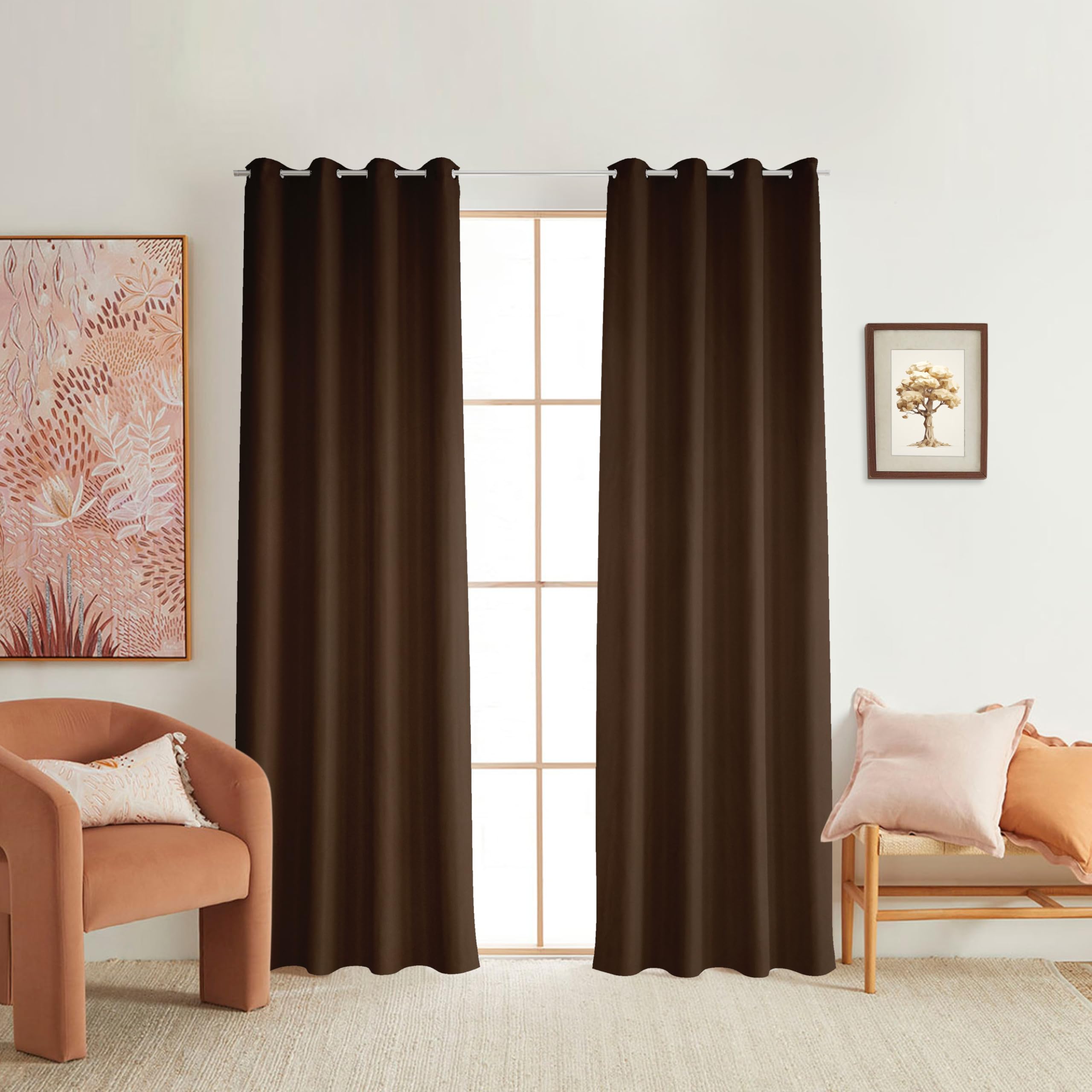 REDECOR Blackout Curtain for Bedroom and Living Room