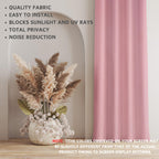 REDECOR Blackout Curtain for Bedroom and Living Room