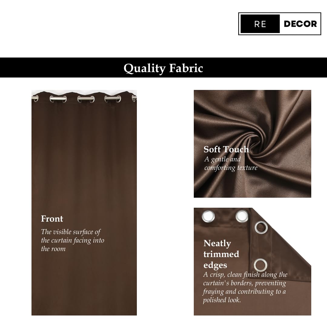 REDECOR Blackout Curtain for Bedroom and Living Room