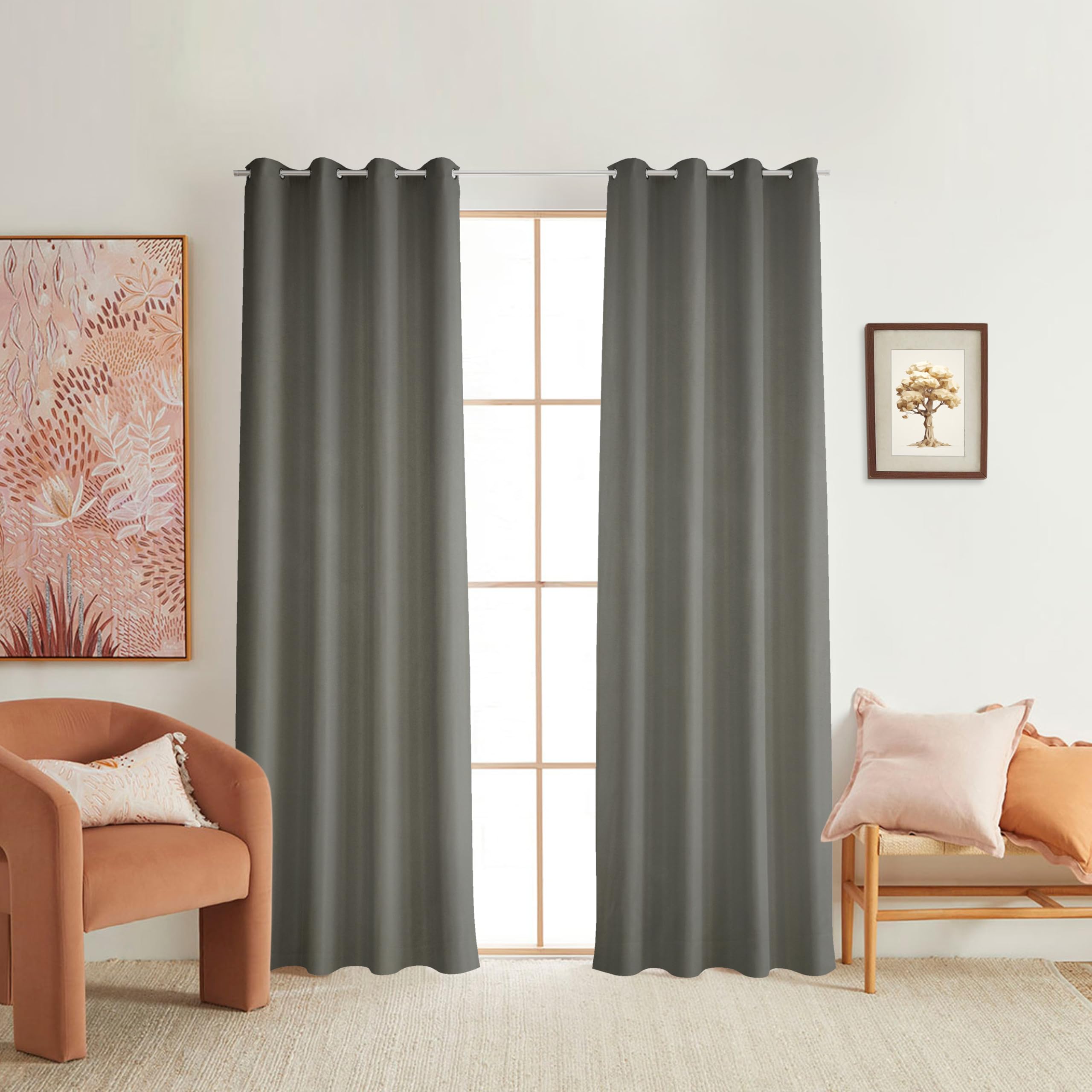 REDECOR Blackout Curtain for Bedroom and Living Room