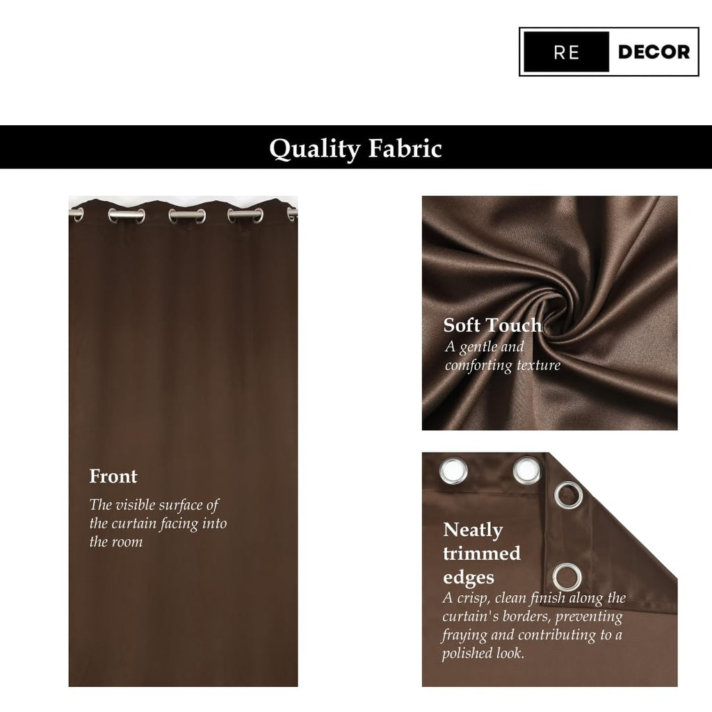 REDECOR Blackout Curtain for Bedroom and Living Room