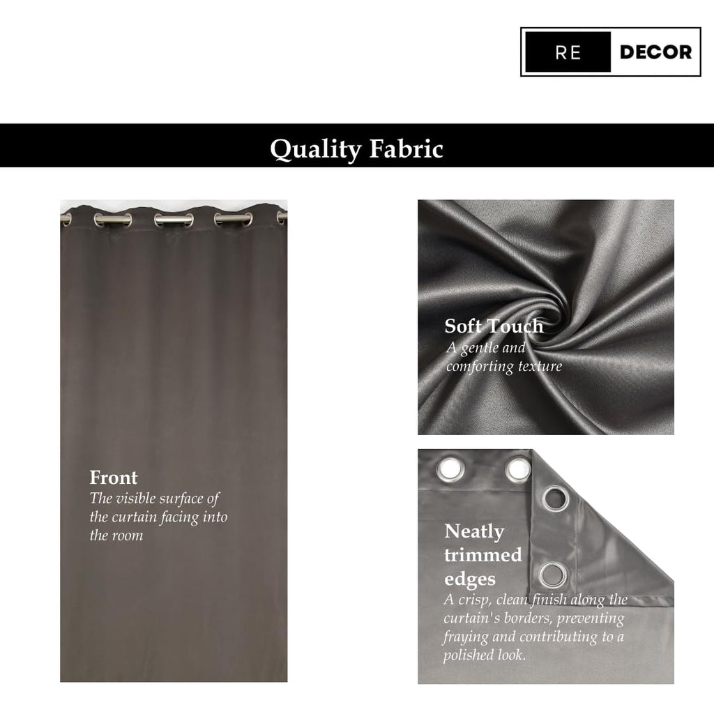 REDECOR Blackout Curtain for Bedroom and Living Room