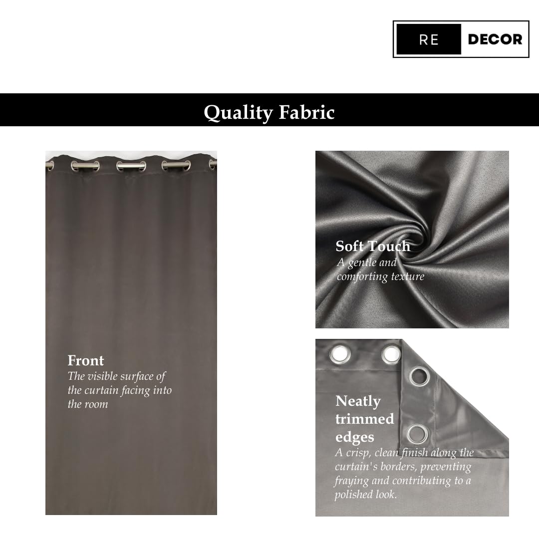 REDECOR Blackout Curtain for Bedroom and Living Room