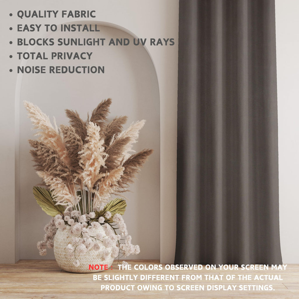 REDECOR Blackout Curtain for Bedroom and Living Room