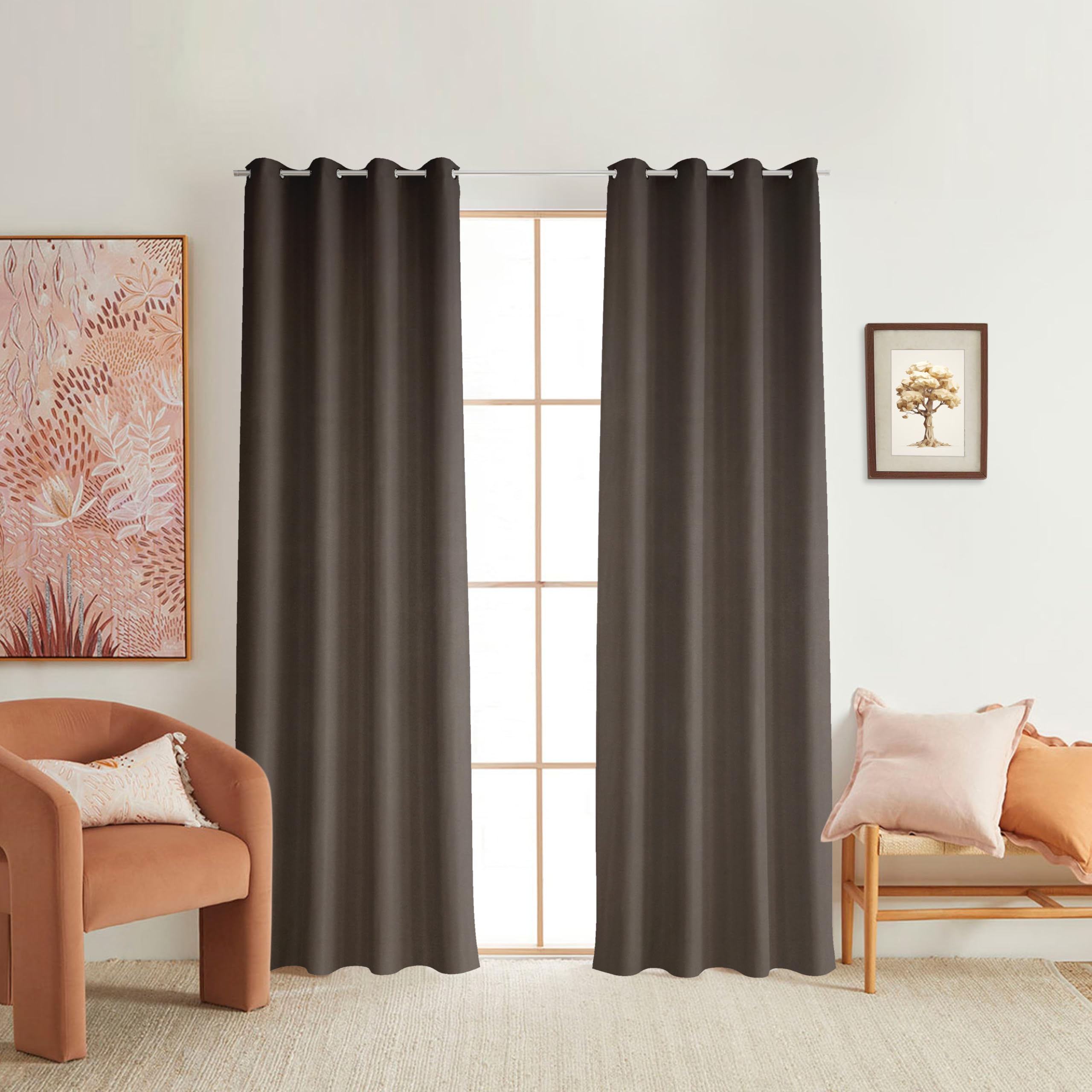 REDECOR Blackout Curtain for Bedroom and Living Room