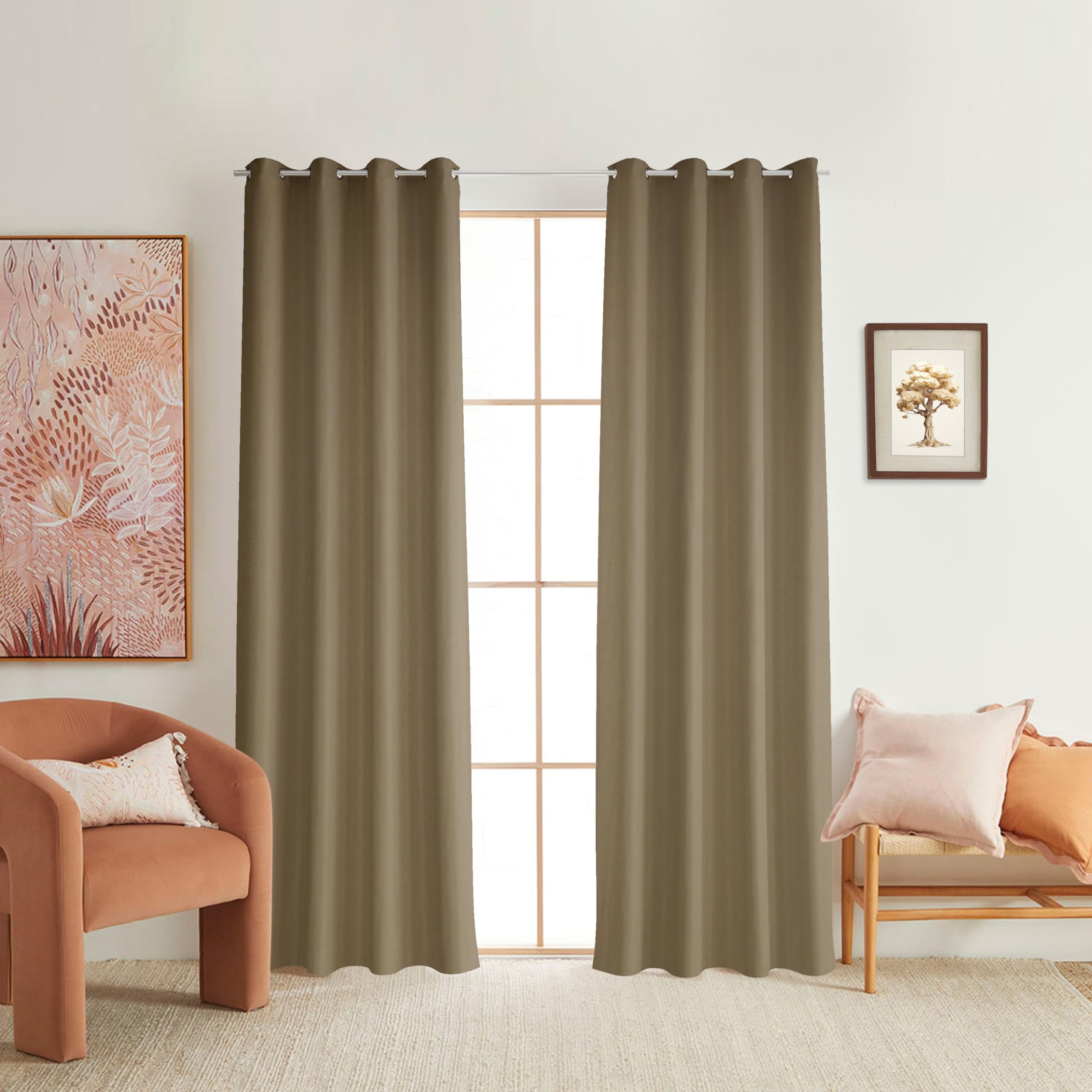 REDECOR Blackout Curtain for Bedroom and Living Room