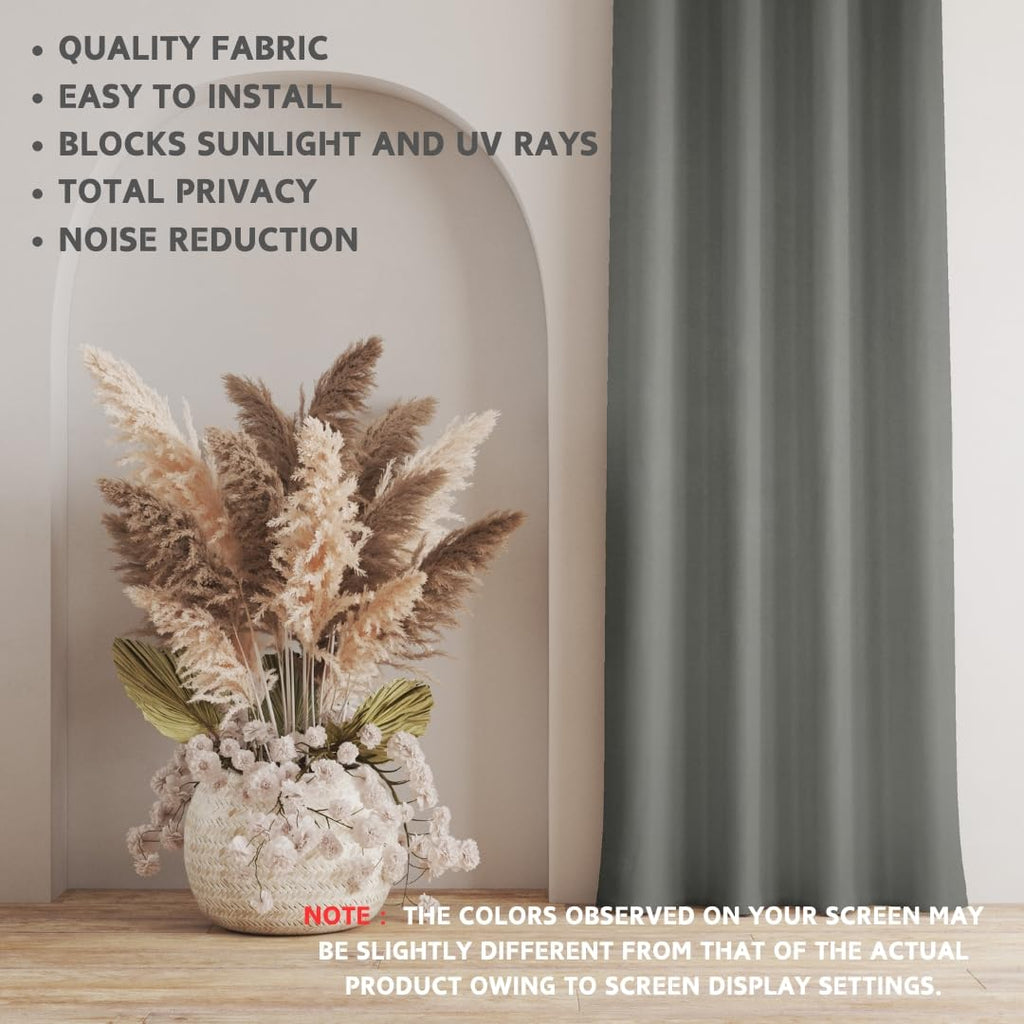 REDECOR Blackout Curtain for Bedroom and Living Room